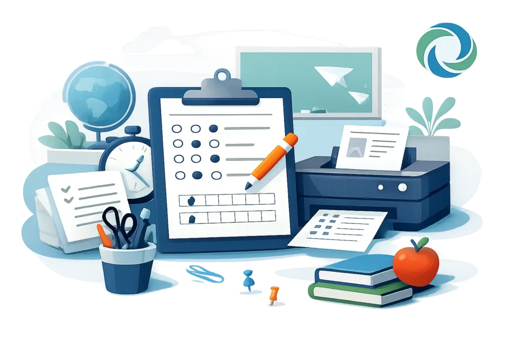 Printable Classroom Tests That Save Prep Time